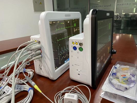병원 응급용 15인치 ICU 심장 모니터 멀티 파라미터