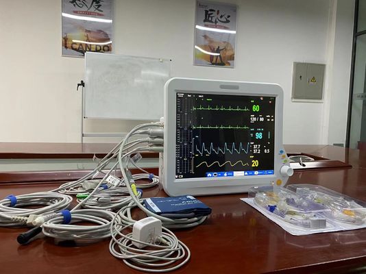 병원 응급 환자 모니터 기기 ECG NIBP SPO2