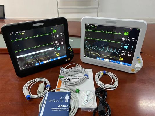 모듈형 휴대용 멀티 파라미터 환자 모니터 ECG SPO2 NIBP