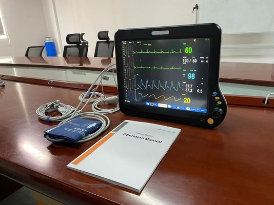 모듈형 ICU 심박수 모니터, 환자 모니터 멀티 파라미터 15 인치