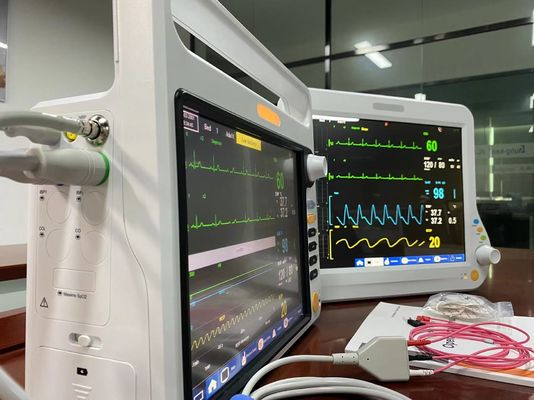 신생아 심박수 모니터 기계 ECG NIBP SPO2 표준과 멀티 파라미터