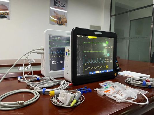동물 2IBP AG EtCO2를 가진 수의 다중 매개 변수 모니터