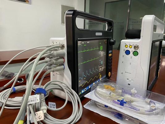 휴대용 생명계 모니터링 기계, ECG와 함께 다중 파라미터 환자 모니터