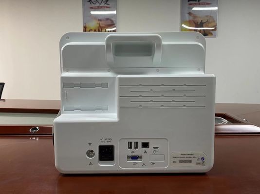 6 매개 변수 ICU 심장 모니터 ECG NIBP SPO2 모니터링을 위해 휴대용