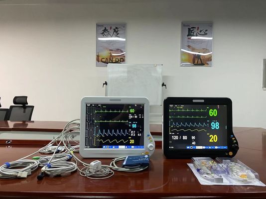 15인치 비탈 모니터 장치, 다중 파라미터 ICU 환기 모니터