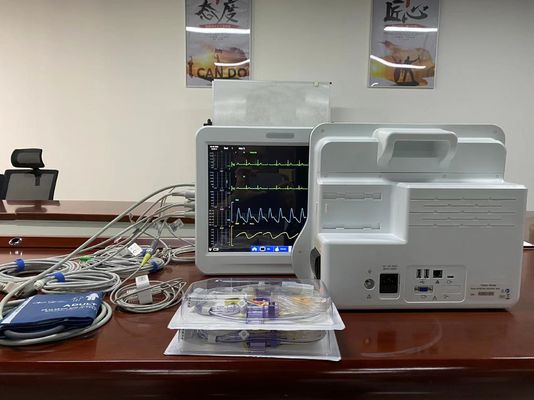 모듈형 휴대용 비탈 기기 병원 ECG BP SPO2 모니터링