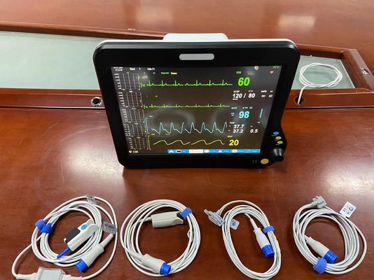 병원 응급 환자 모니터 기기 ECG NIBP SPO2