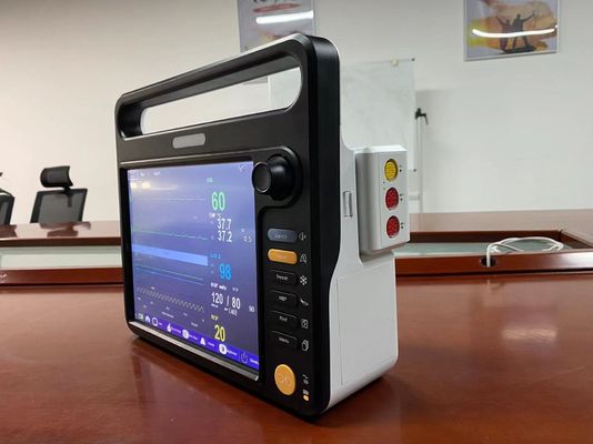 ECG NIBP SPO2 모듈형 환자 모니터, 심장 모니터링을 위한 ICU 비탈 모니터