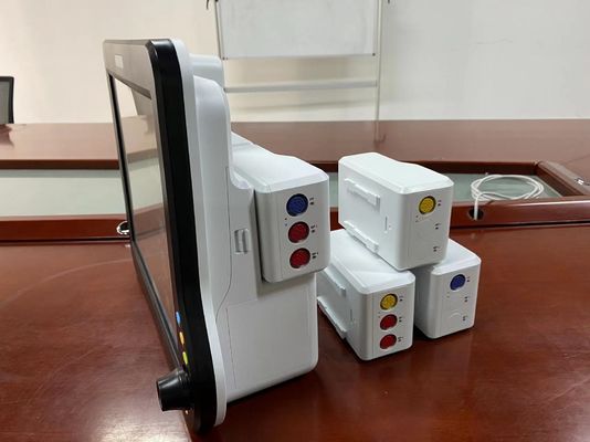 심장 모니터링 ECG SPO2 2Temp와 모듈형 의료 모니터링 장치