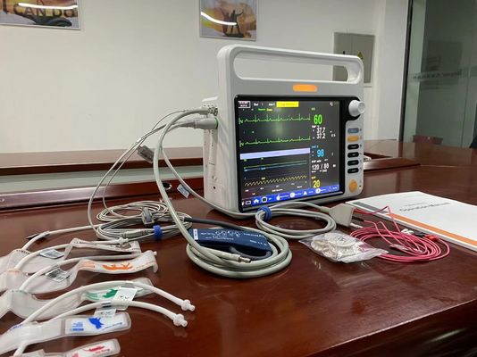 12.1 인치 모듈형 신생아 환자 모니터 3 리드 ECG NIBP SPO2 표준
