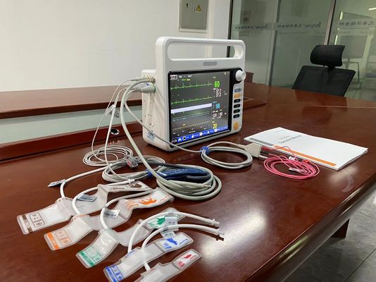ECG SPO2 NIBP 2Temp 다국어 12.1인치 화면으로 신생아 환자 모니터