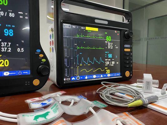 다국어 수의학 다 파라미터 모니터 12.1 인치 OEM ODM