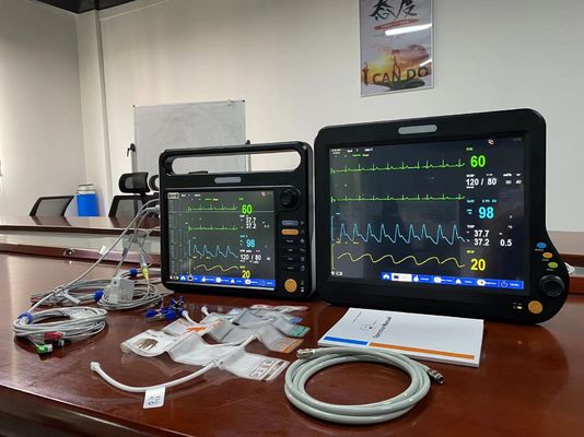 12.1 인치 수의사 환자를 위한 생명 증상 모니터 기계 다기능