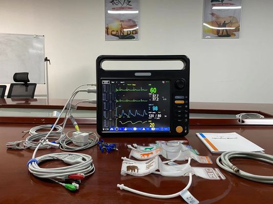 OEM 수의학 다중 파라미터 모니터 애완 동물 운영을위한 12.1 인치 TFT LCD 화면
