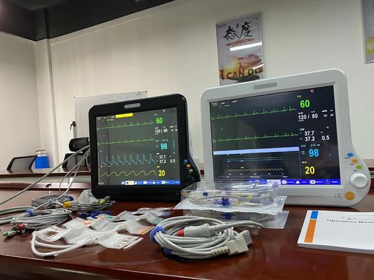 CMS 터치 수의학 다중 매개 변수 모니터 15 인치 동물 수술