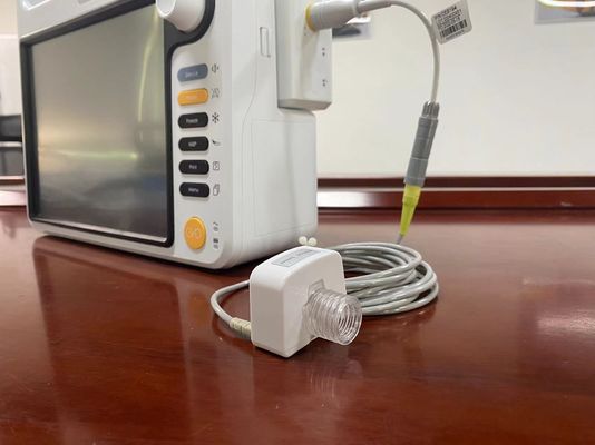 플라스틱 물질 끝 기류 CO2 센서 주류 ICU 심장 모니터