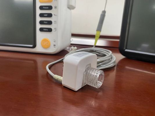 플라스틱 물질 끝 기류 CO2 센서 주류 ICU 심장 모니터