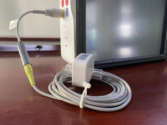 플라스틱 물질 끝 기류 CO2 센서 주류 ICU 심장 모니터