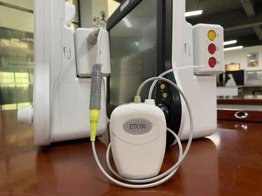 백색 사이드스트림 Etco2 센서 플러그 재생