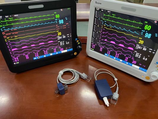 ECG 다중 매개 변수 환자 모니터, SPO2 모듈 환자 모니터