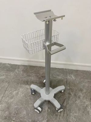 3 인치 무음 휠과 800-1020mm 심장 환자 모니터 손수레