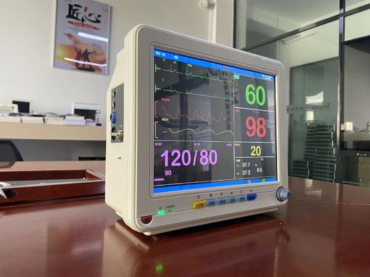 12&quot; 받아들여지는 백색 색깔 SKD OEM 떨어져 TFT LCD 박동 감시자 기계