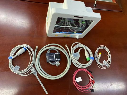 가벼운 신생아 환자 모니터, ECG SPO2 NIBP 임시 가지고 다닐 수 있는 생명징후 모니터