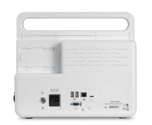 12.1 인치 TFT LCD 고급 심장 환자 모니터 ECG, SPO2, NIBP, Temp, Resp의 포괄적인 측정